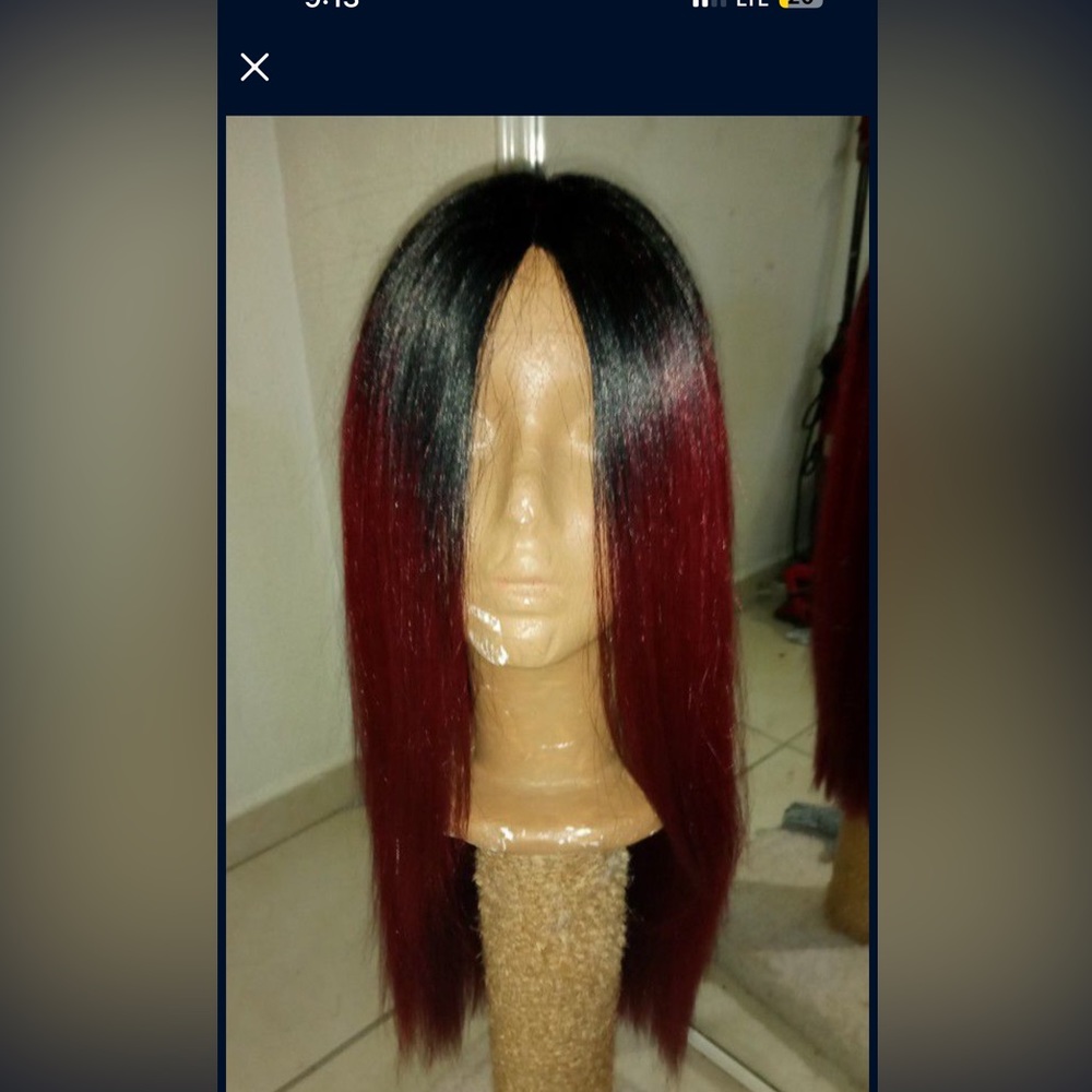 Laced wig